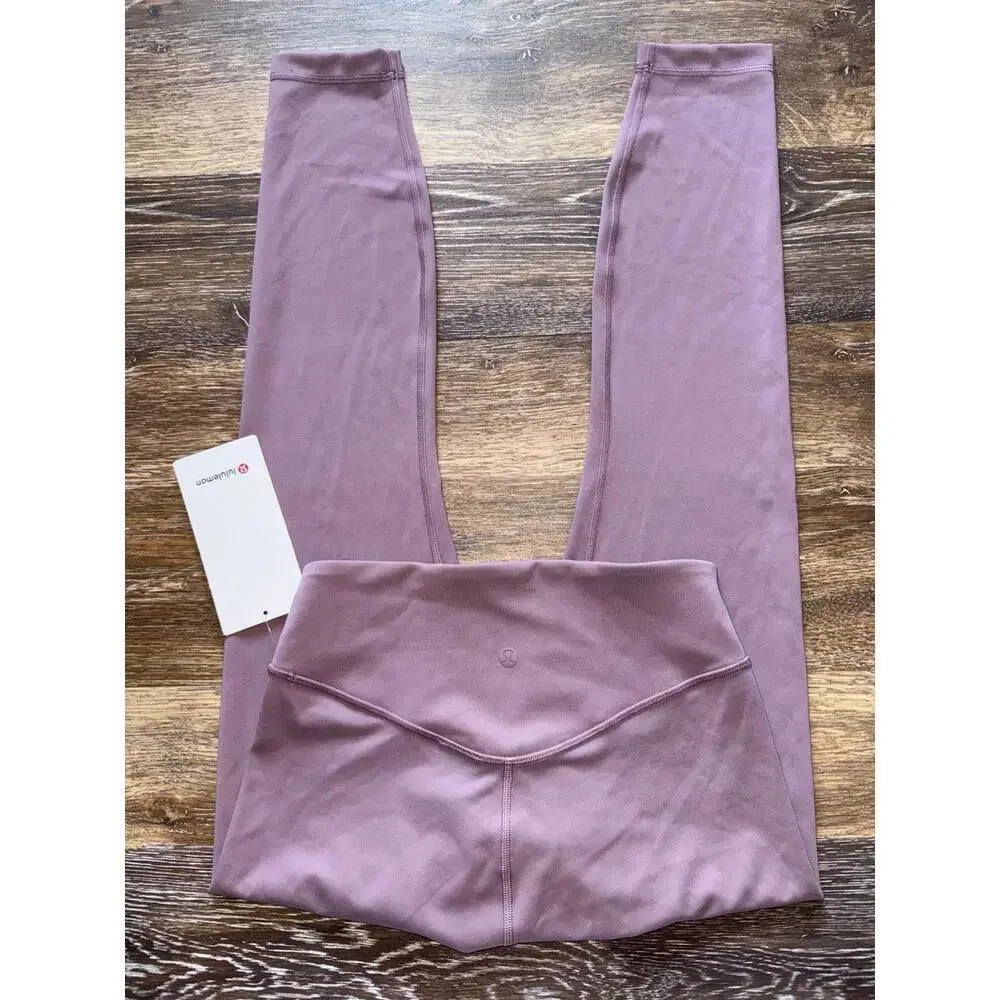 Lululemon Wunder Under SmoothCover High Rise 25” Lavender Lux Size 6 NWT